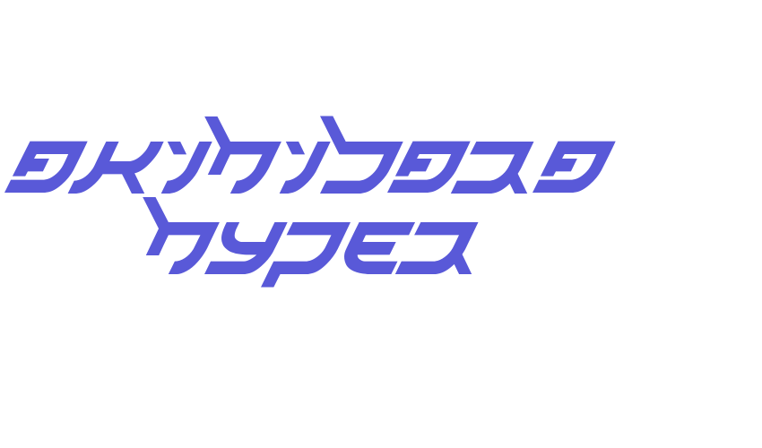 akihibara hyper Font