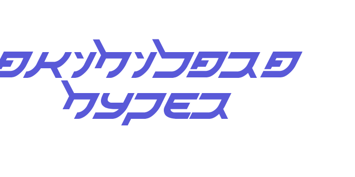 akihibara hyper Font Download