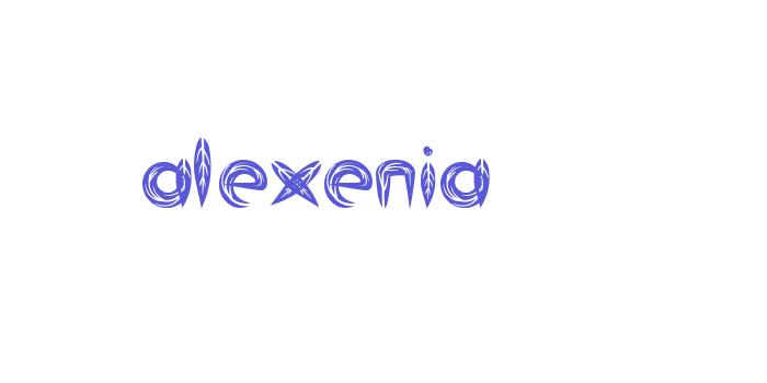 alexenia Font Download