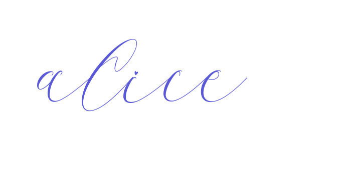 alice Font