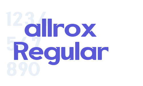 allrox Regular Font