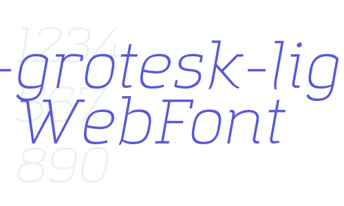 amazing-grotesk-light-italic WebFont Font Download