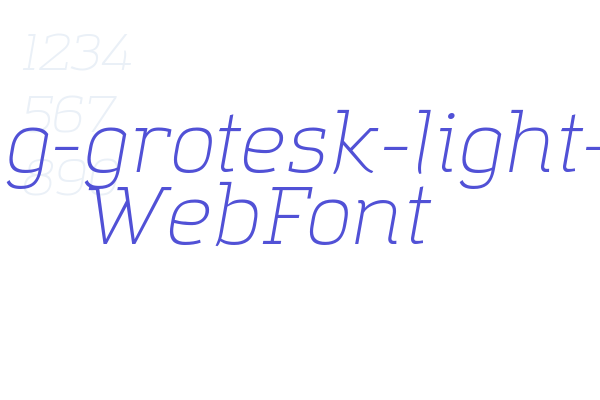 amazing-grotesk-light-italic WebFont Font Download