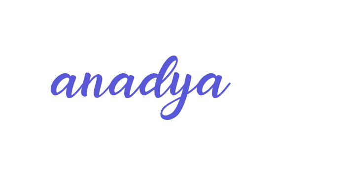 anadya Font