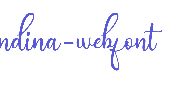 andina-webfont Font Download