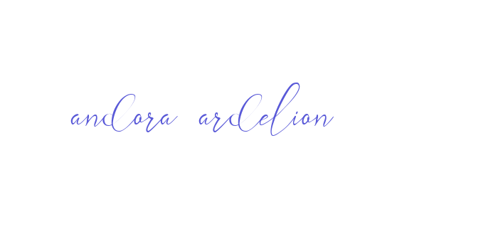 andora ardelion Font