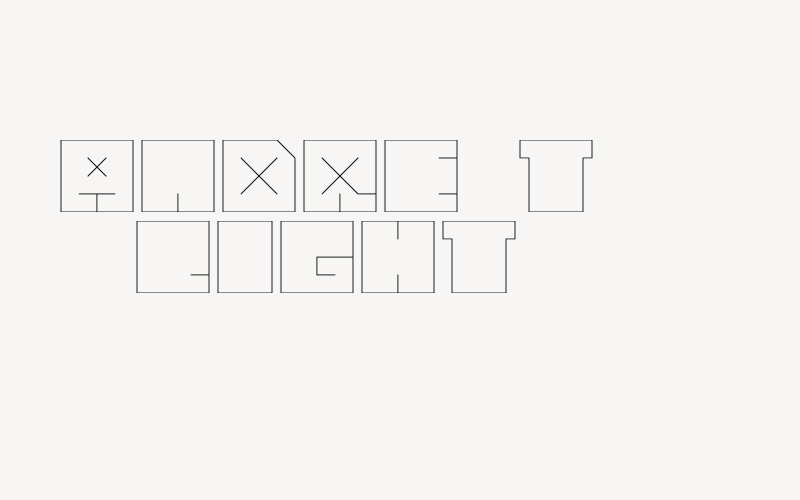 andre t light Font