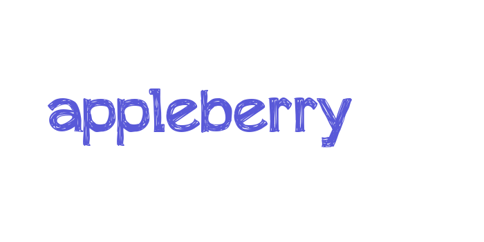 appleberry Font Download