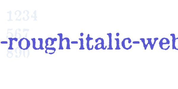 aquatic-rough-italic-webfont font