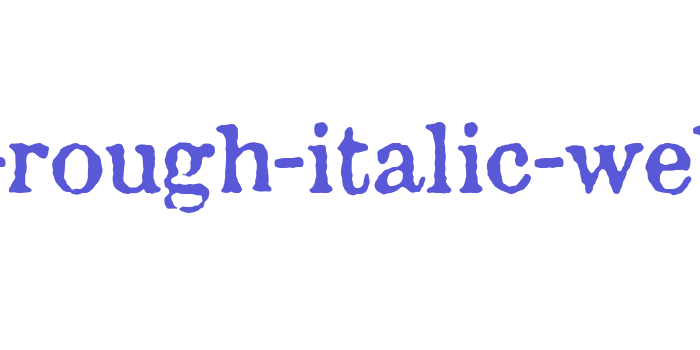 aquatic-rough-italic-webfont Font