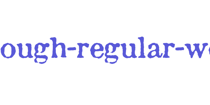 aquatic-rough-regular-webfont Font