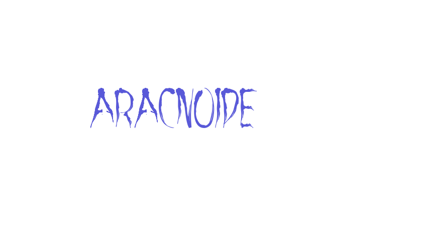 aracnoide Font Download