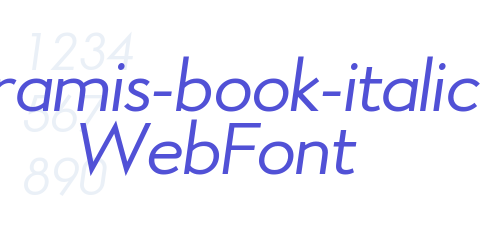 aramis-book-italic WebFont-font-download