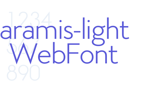 aramis-light WebFont Font Download