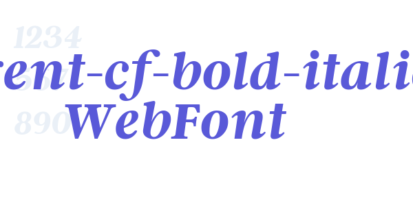 argent-cf-bold-italic WebFont font free