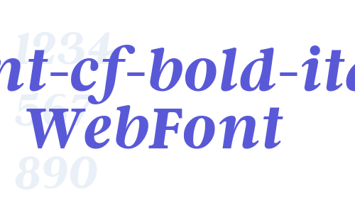 argent-cf-bold-italic WebFont Font Download