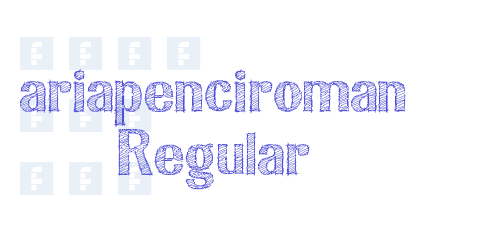 ariapenciroman Regular-font-download