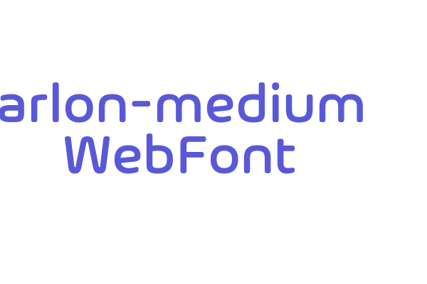 arlon-medium WebFont Font