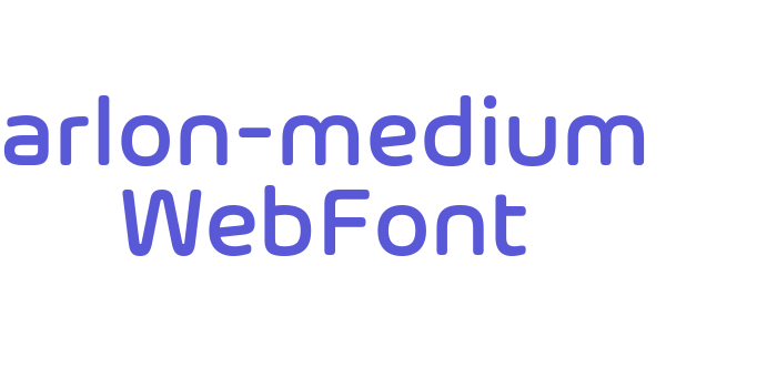 Download arlon-medium WebFont Font