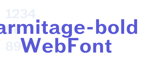 armitage-bold WebFont font free