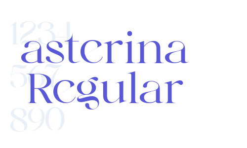 asterina Regular Font Download