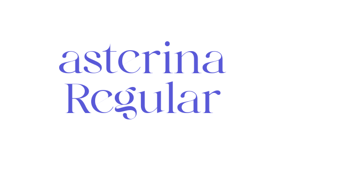 asterina Regular Font Download