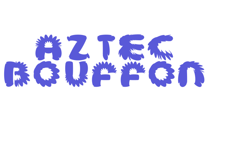 aztec bouffon Font