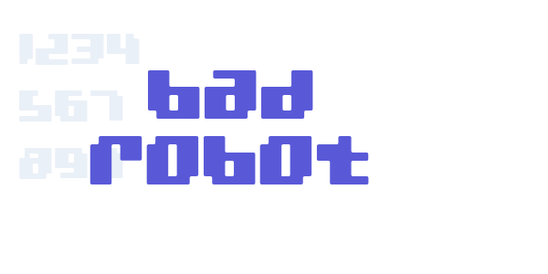 bad robot font free