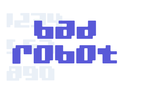 bad robot Font