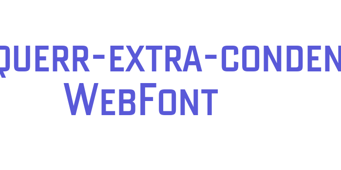 banquegothiquerr-extra-condensed-light WebFont Font