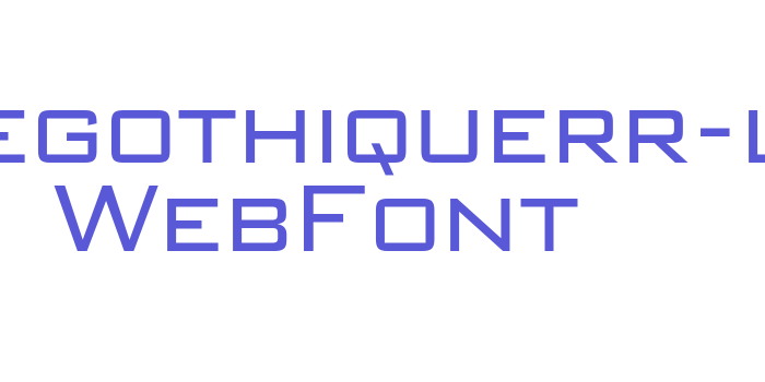 banquegothiquerr-light WebFont Font Download