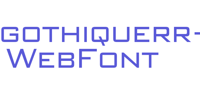 banquegothiquerr-light WebFont Font