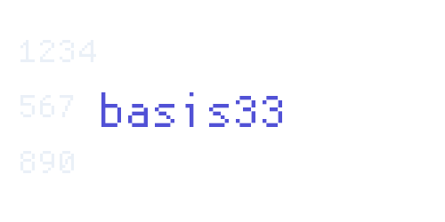 basis33-font-download