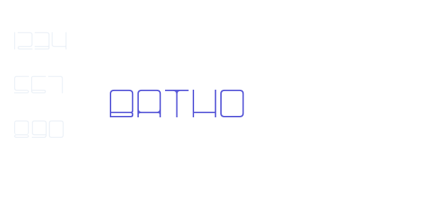 batho font