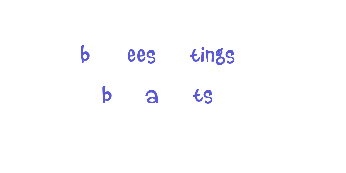 beestings bats Font Download