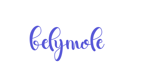 belymole Font Download