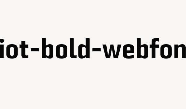 beriot-bold-webfont Font