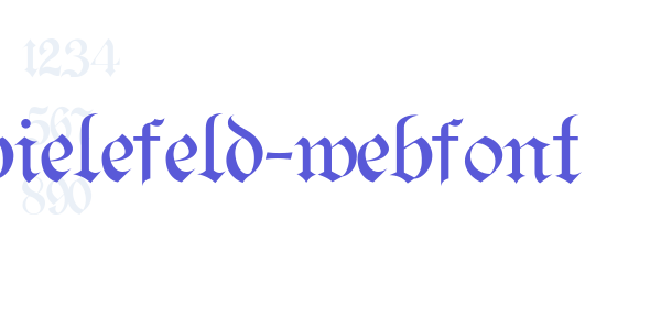 bielefeld-webfont font