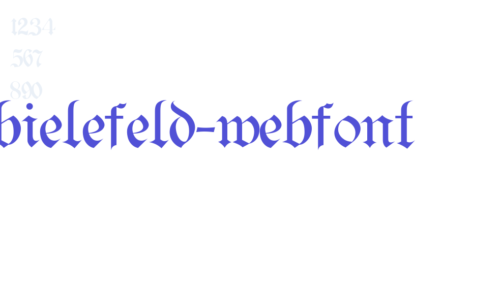 bielefeld-webfont-font-download