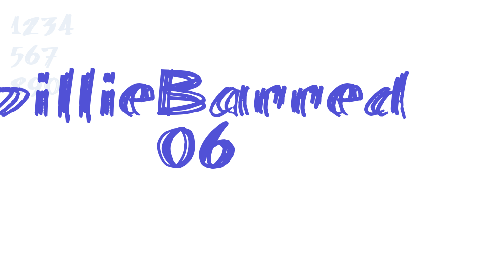 billieBarred 06-font-download