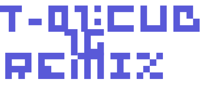 bit-01:cube 16 remix Font Download