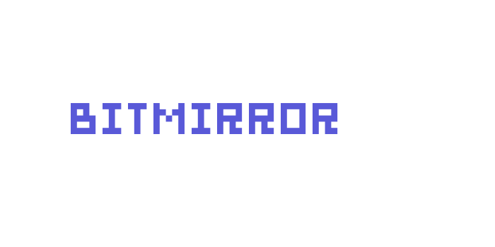 bitmirror Font Download