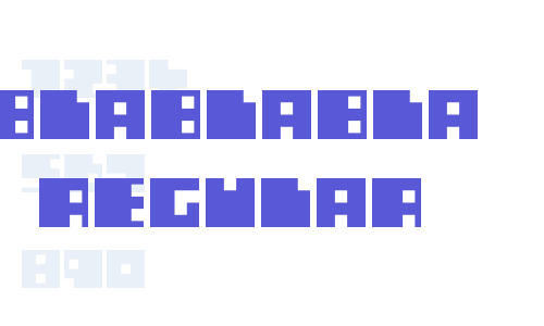 blablabla Regular Font Download