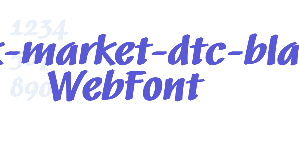 black-market-dtc-black WebFont font