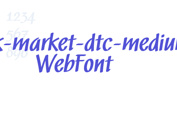 black-market-dtc-medium WebFont Font Download