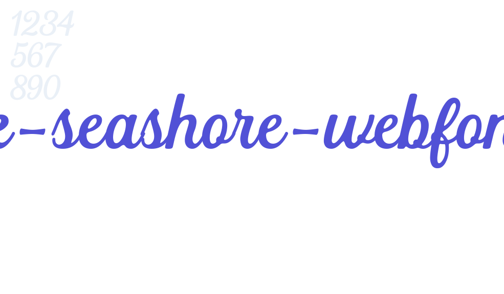 black-seashore-webfont-font-download