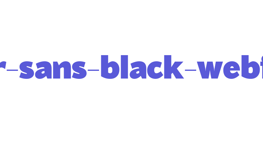 blacker-sans-black-webfont Font Download