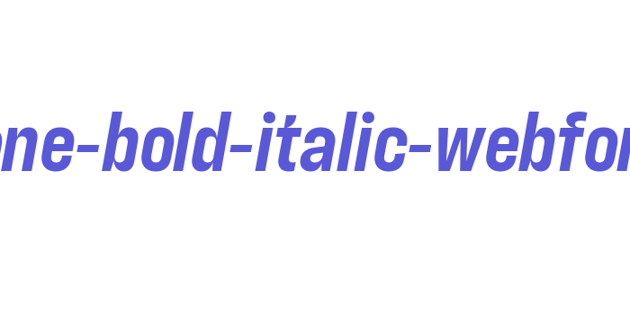 blimone-bold-italic-webfont Font Download