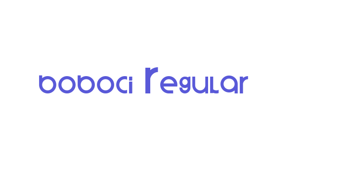 boboci Regular Font Download