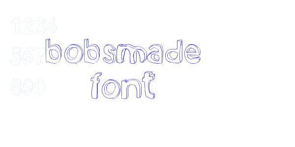 bobsmade font font free